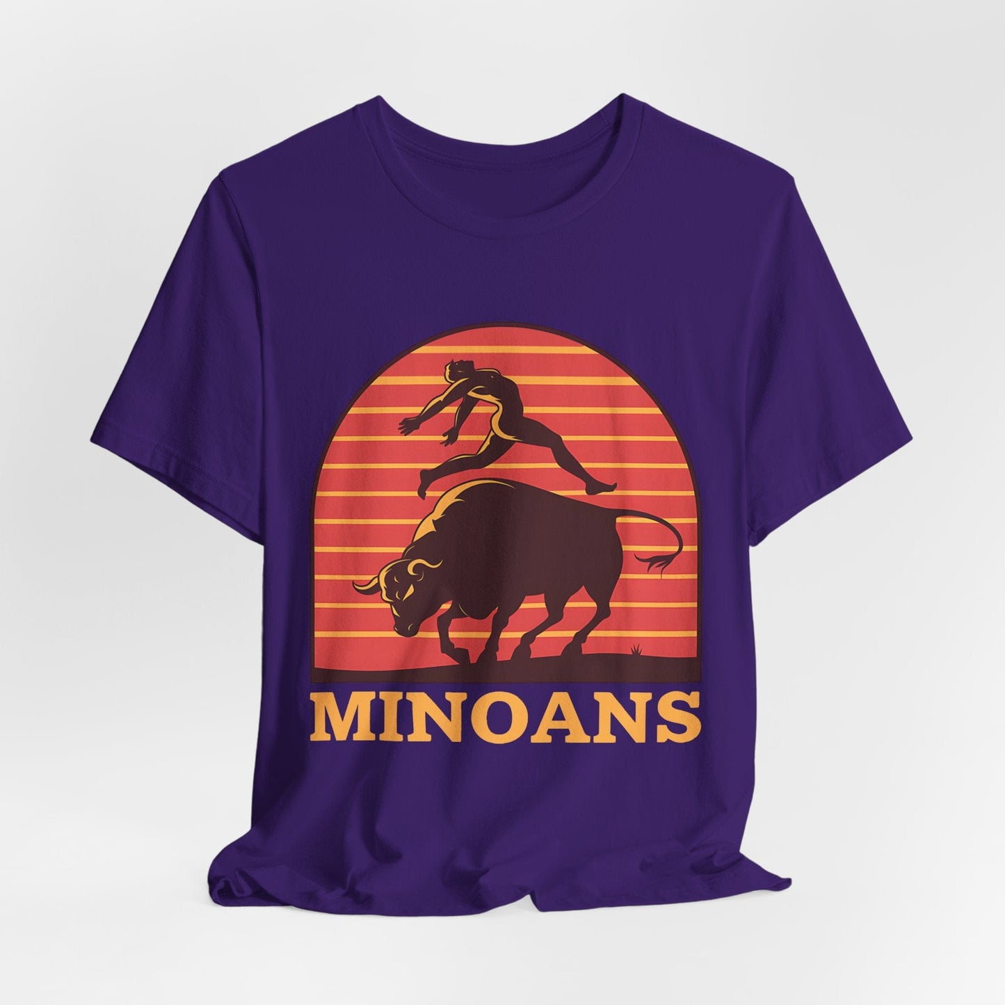 Team Purple / S Minoans Bull Leaping T-Shirt