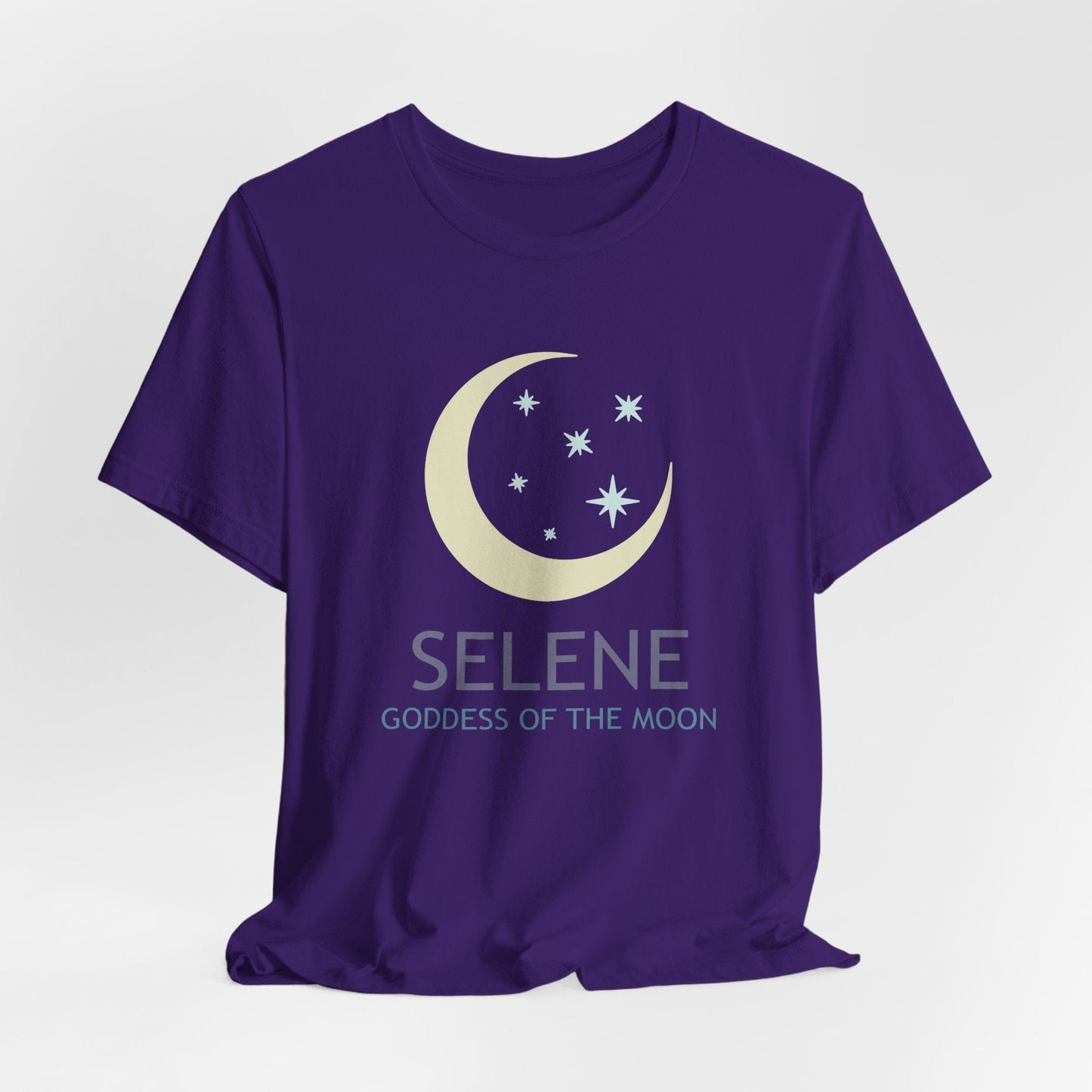 Team Purple / S Selene Greek Goddess of the Moon T-Shirt