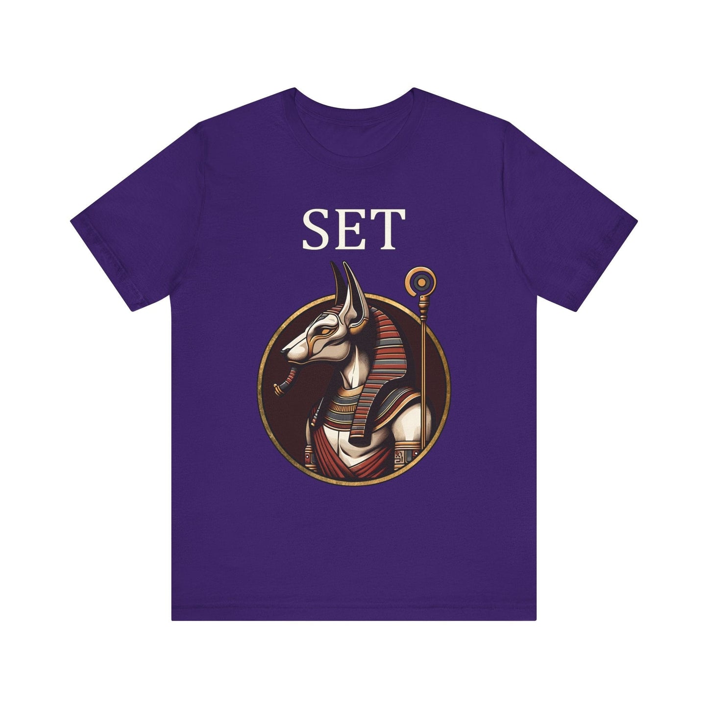 Team Purple / S Set Ancient Egyptian God T-Shirt