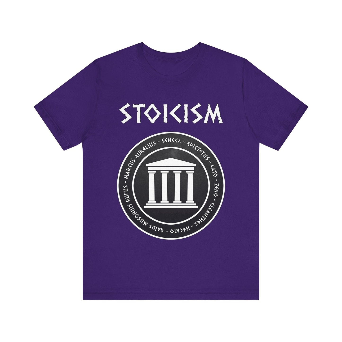 Team Purple / S Stoicism - Ancient Greek and Roman Philosophers T-Shirt