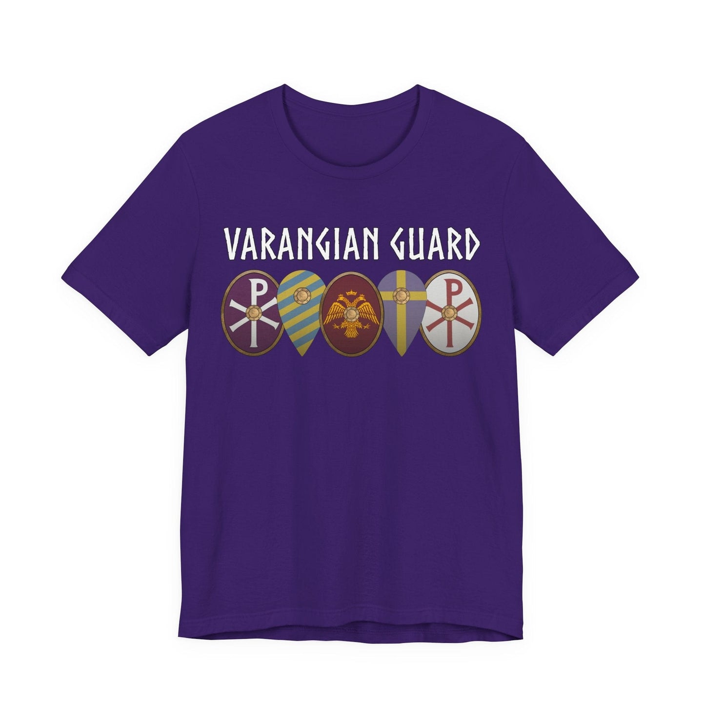 Team Purple / S Varangian Guard Byzantine Shields T-Shirt