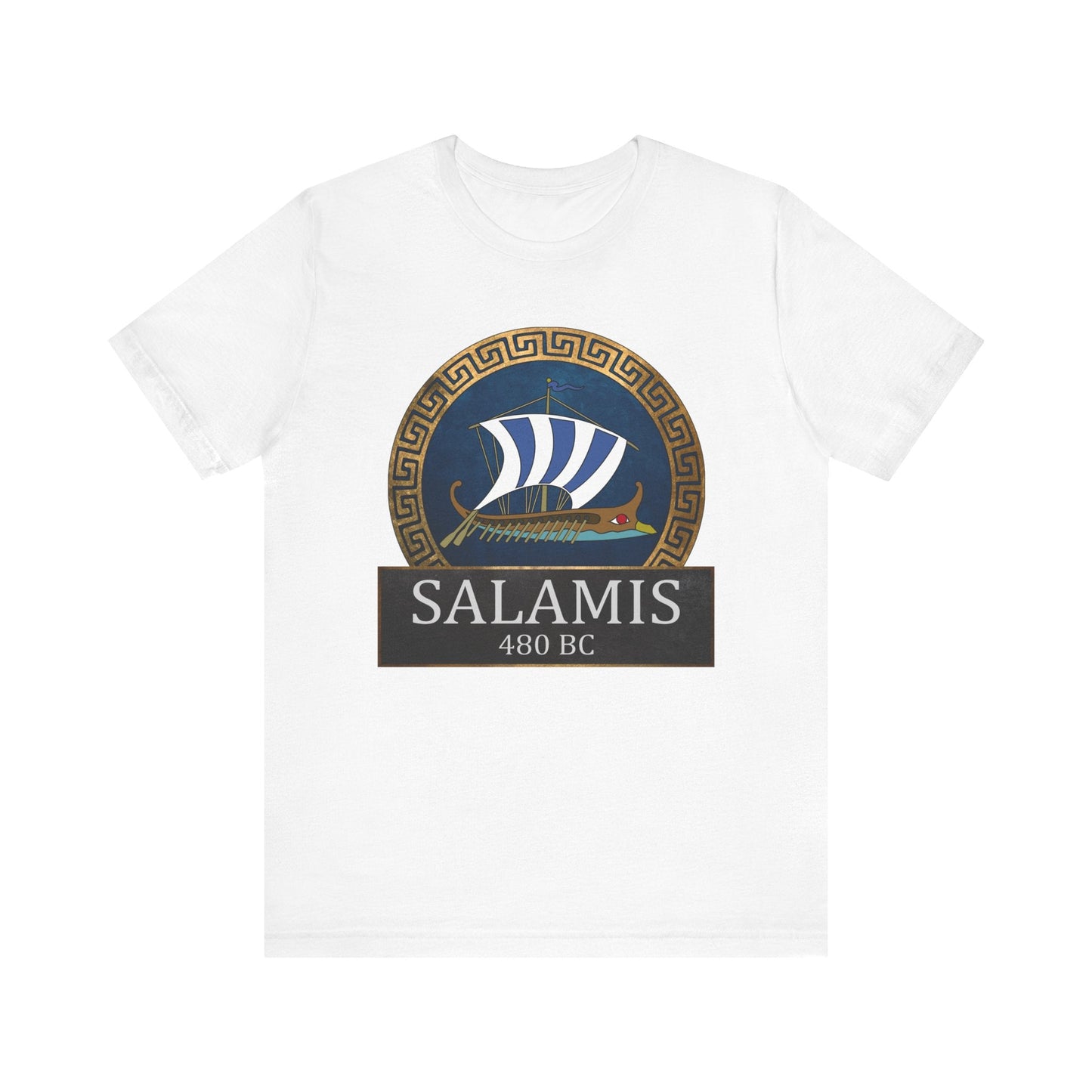 The Battle of Salamis 480 BC - Ancient Greece History T-shirt