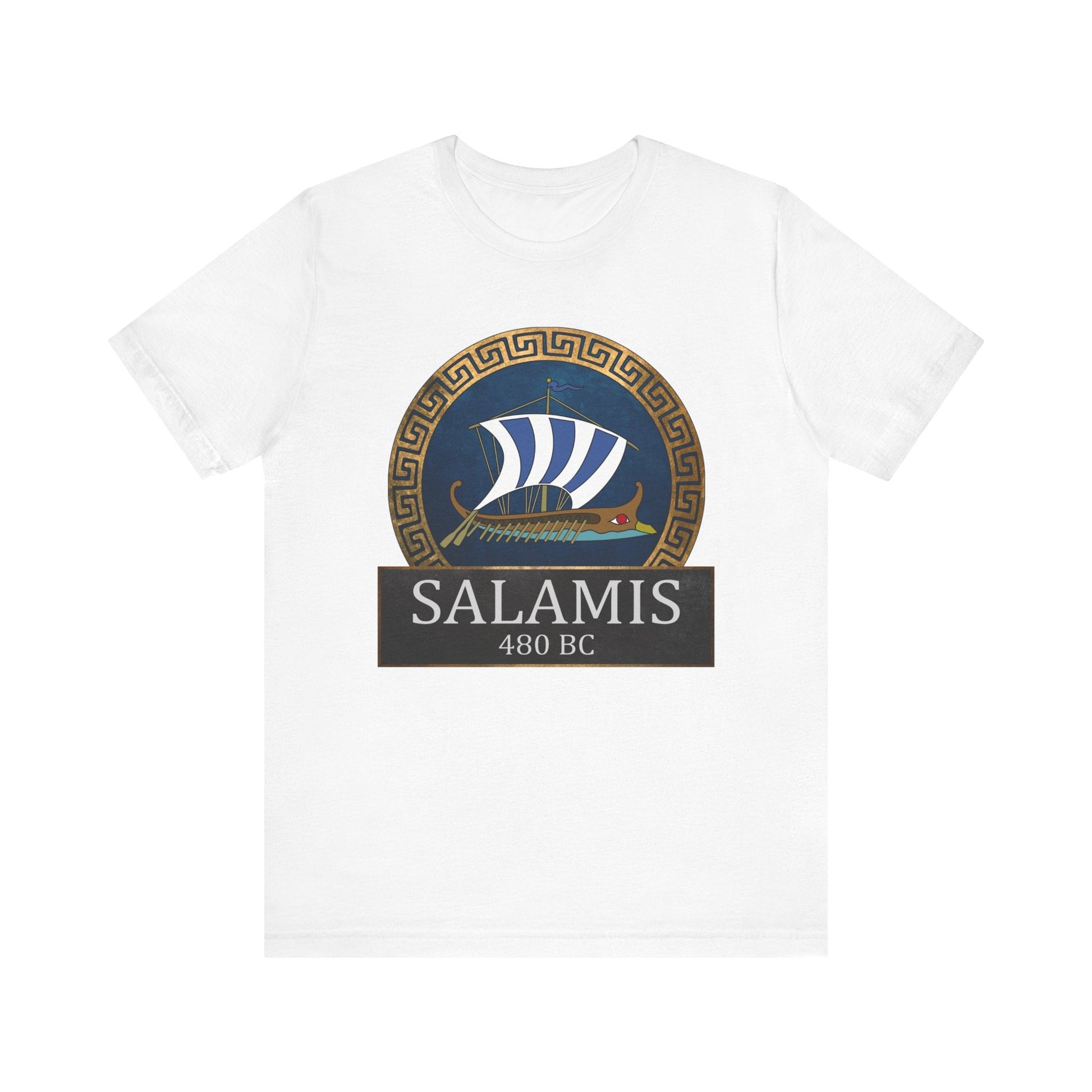 The Battle of Salamis 480 BC - Ancient Greece History T-shirt