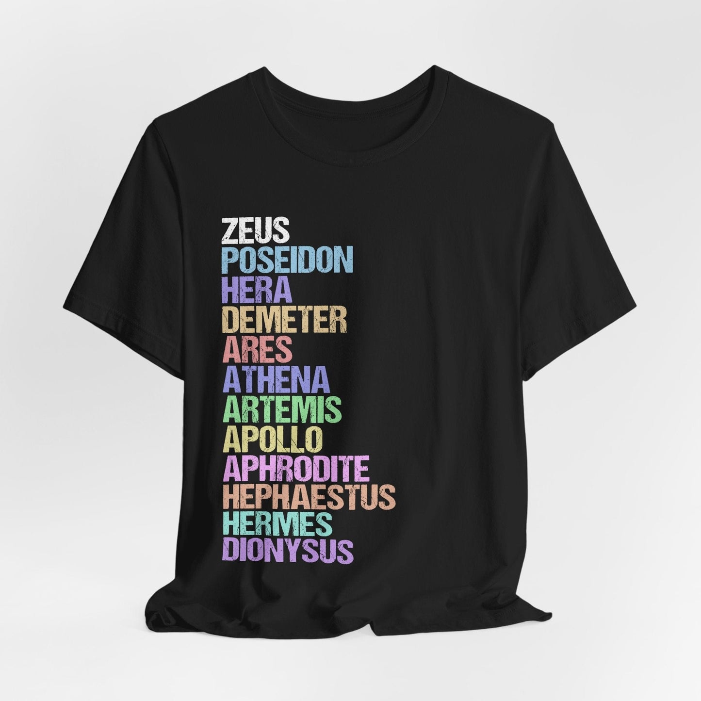 The Twelve Olympians - Greek Gods and Goddesses T-Shirt