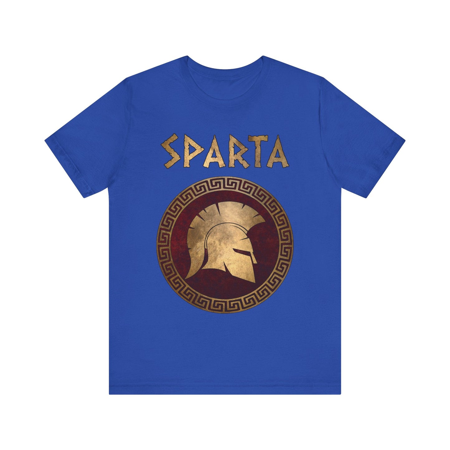 True Royal / S Sparta - Corinthian Helmet Symbol - Lacedaemonian Spartans T-shirt