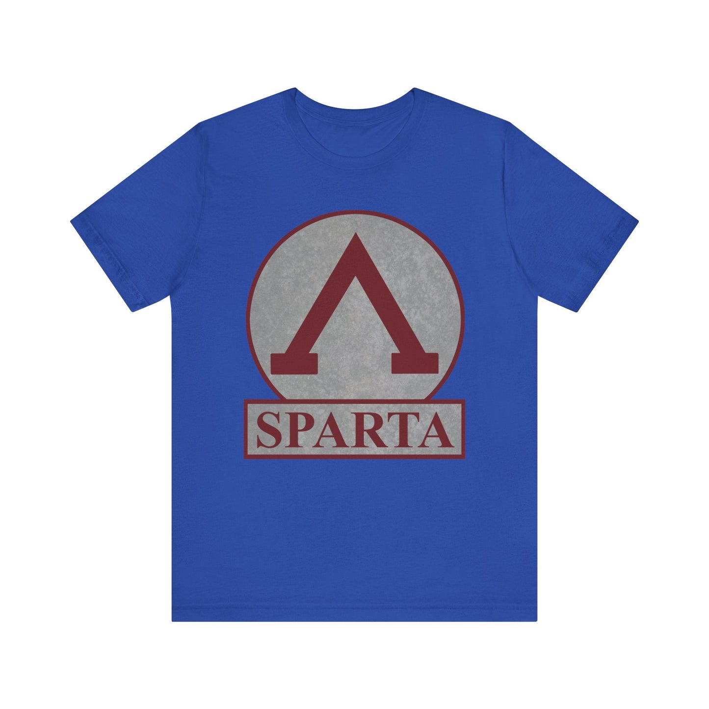 True Royal / S Spartan Lambda Symbol of Lacedaemon Sparta T-shirt