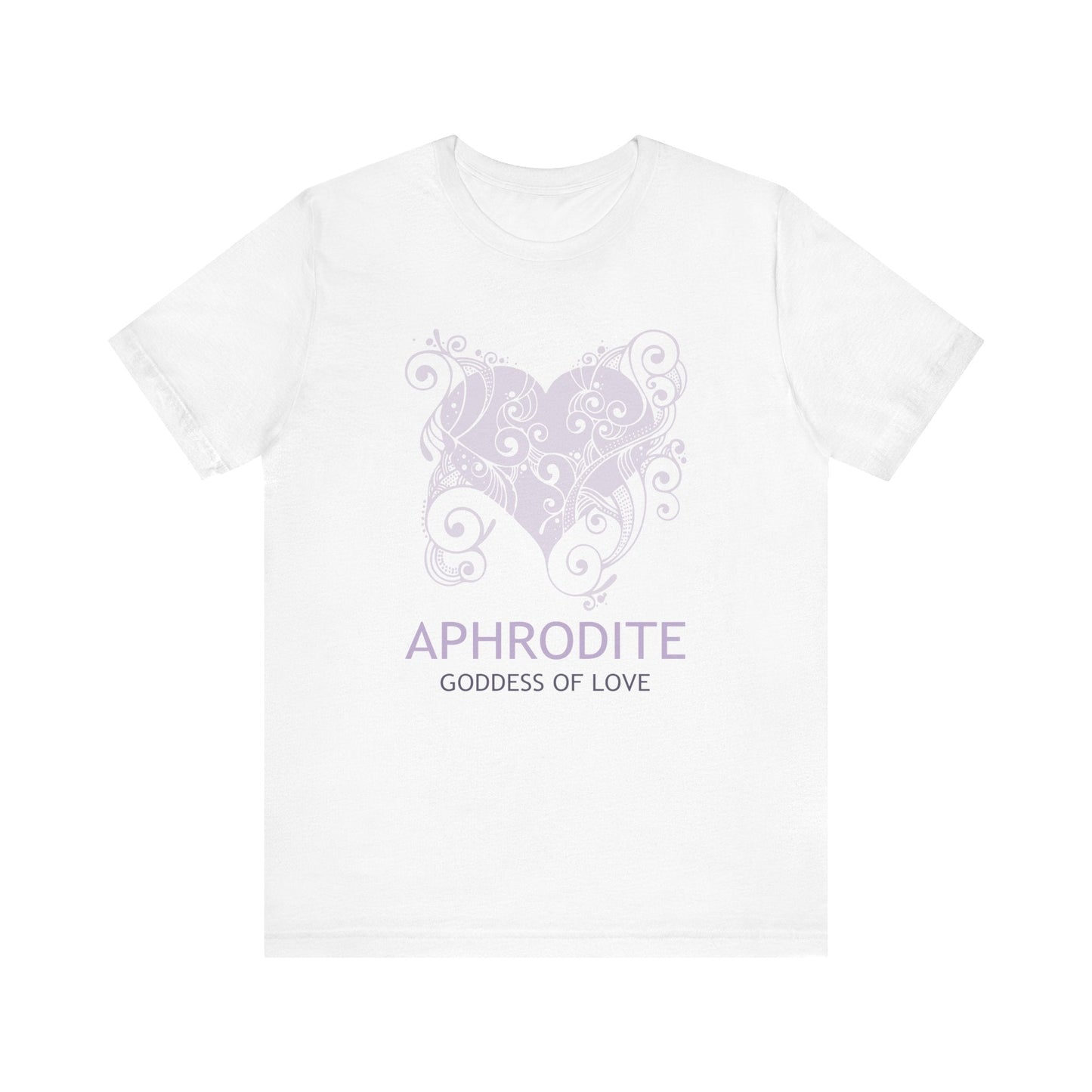 White / S Aphrodite Greek Goddess of Love T-shirt