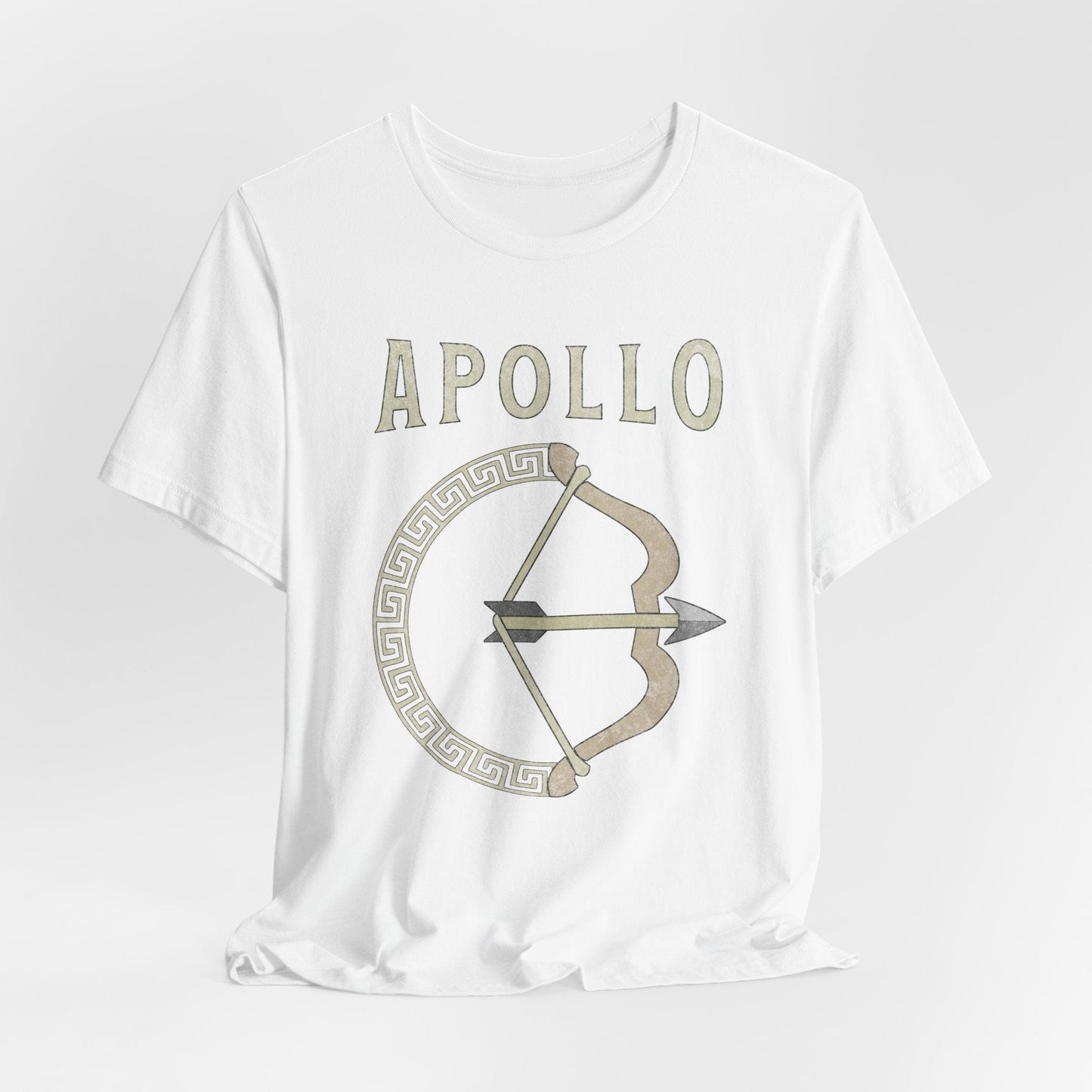 White / S Apollo Greek God Bow T-Shirt