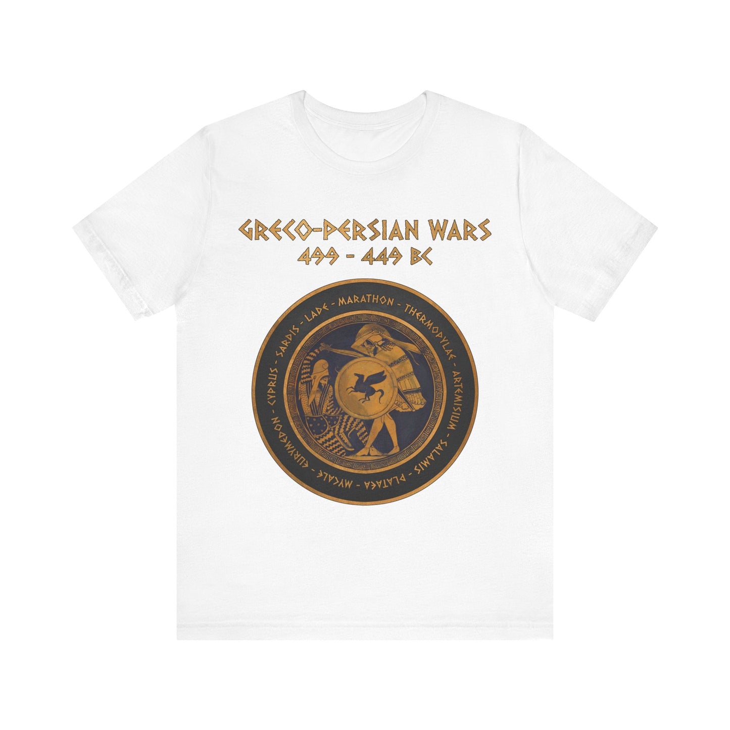 White / S Greco-Persian Wars T-Shirt