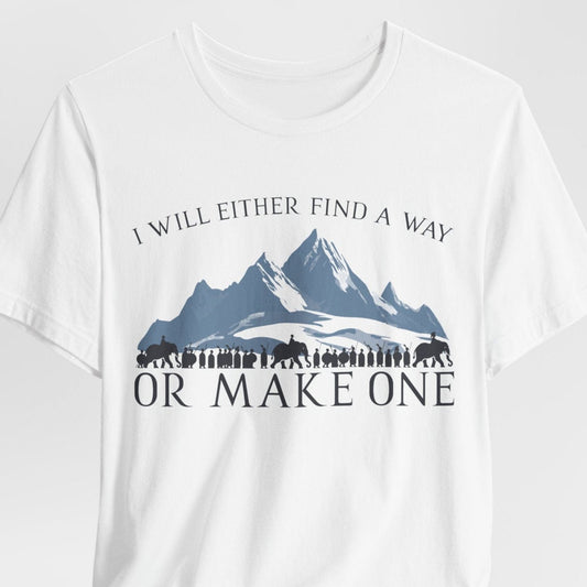 White / S Hannibal Barca Quote T-Shirt