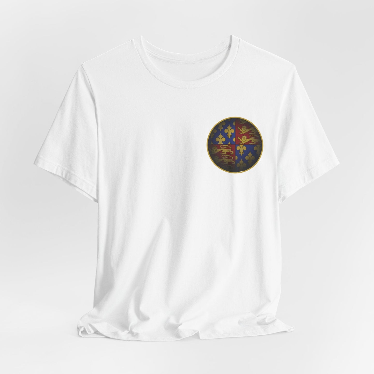 White / S Hundred Years War Battles - Double Sided T-Shirt