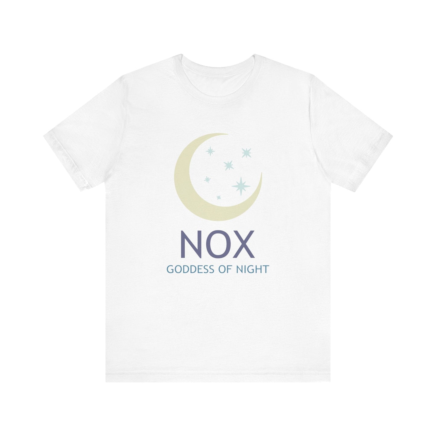 White / S Nox Ancient Roman Goddess of Night T-Shirt