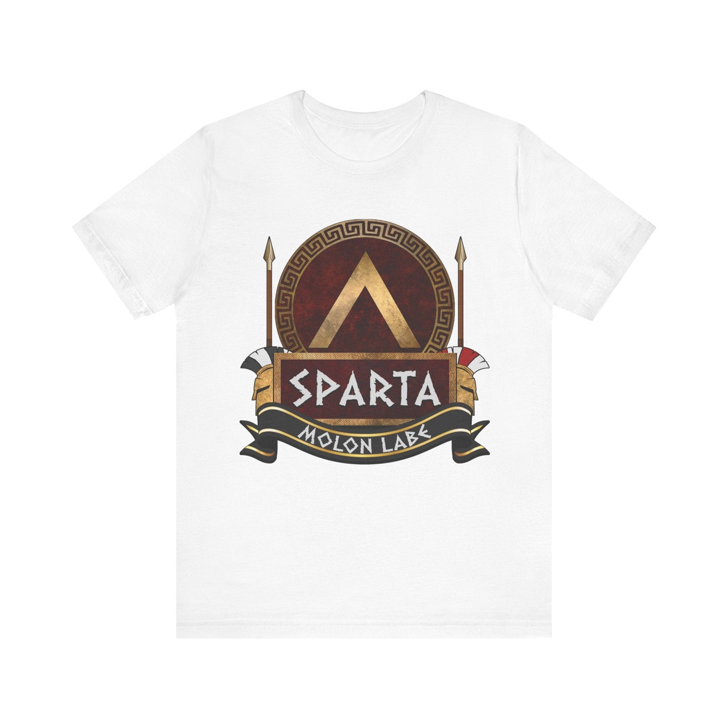 White / S Sparta - Lacedaemonian Arms and Armor - Spartan Army T-shirt