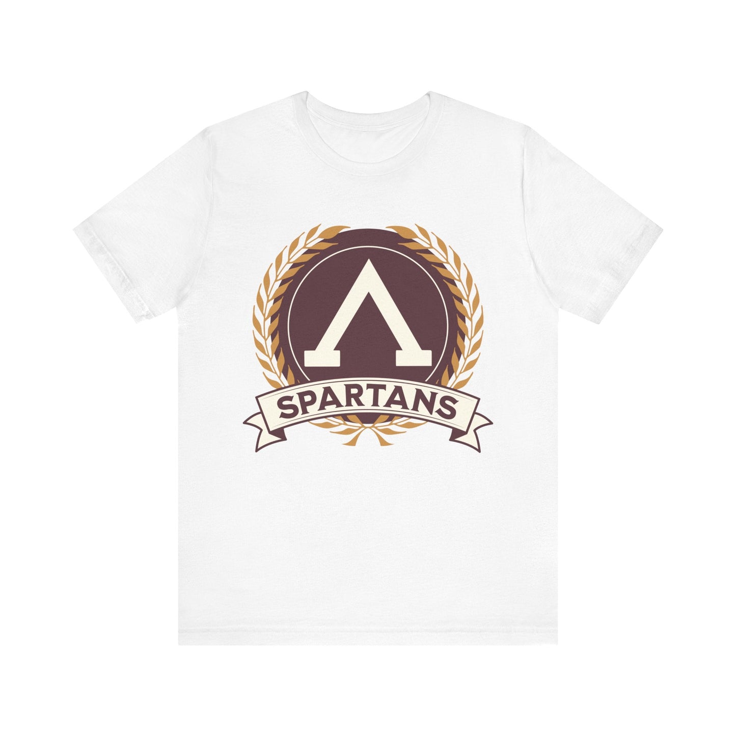 White / S Spartans Lambda Symbol - Lacedaemonians - Ancient Sparta T-shirt
