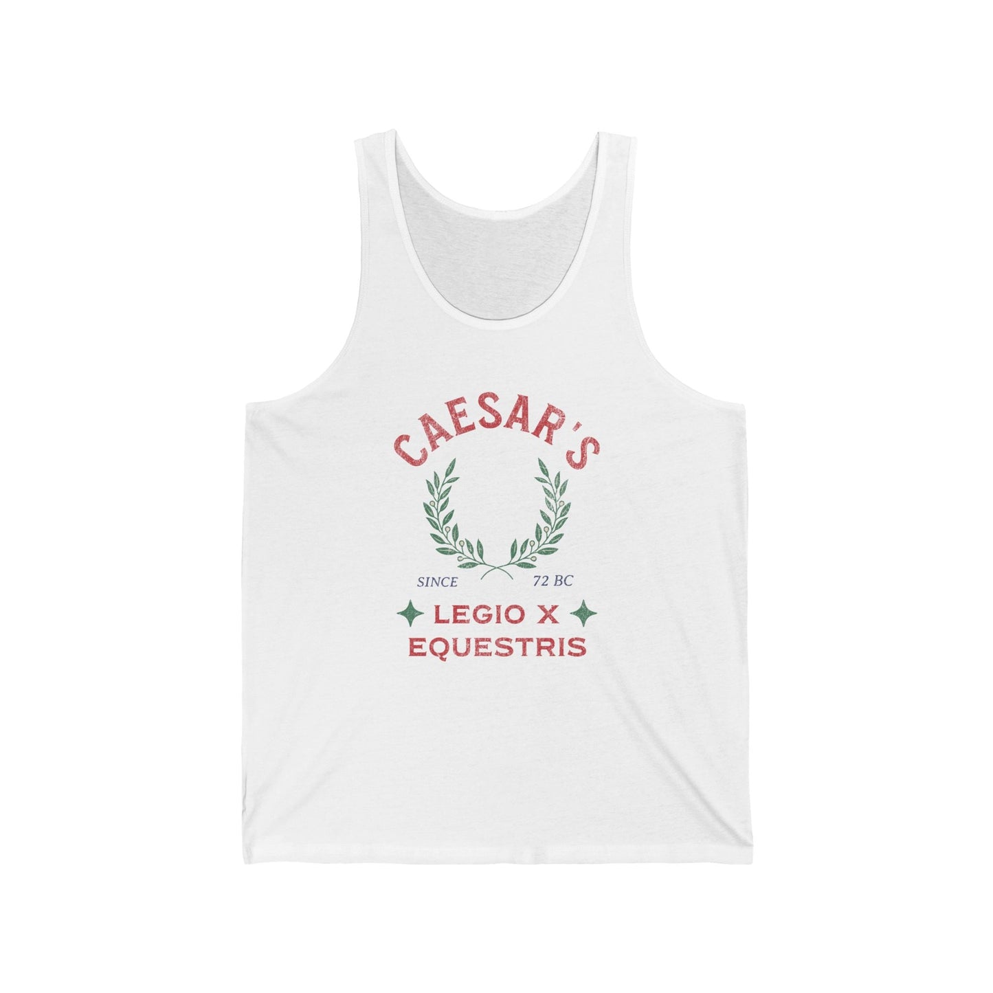 XS / White Caesar's 10th Legion - Legio X Equestris Tank Top
