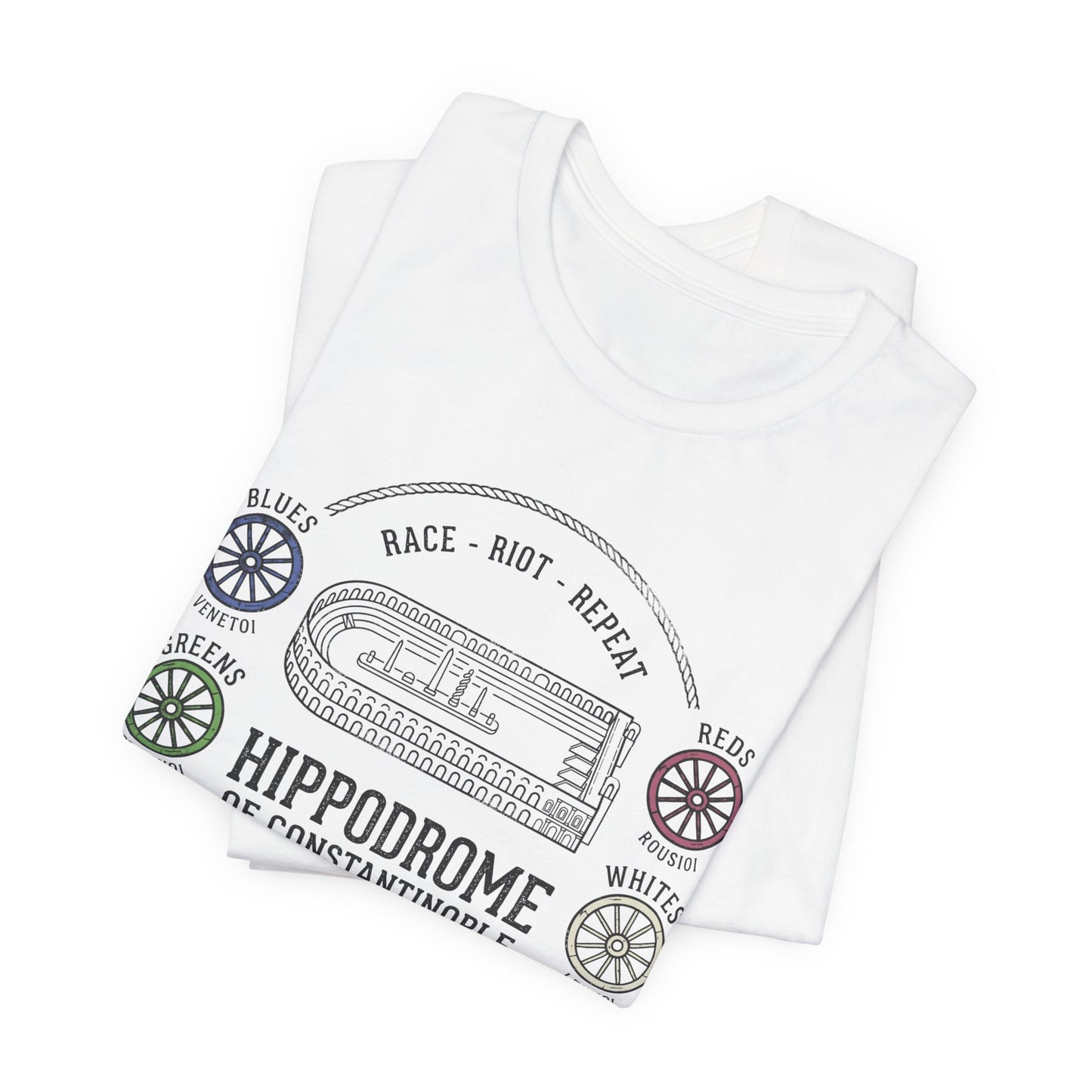 Hippodrome of Constantinople Chariot Teams T-Shirt