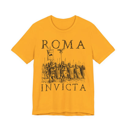 Gold / S Roma Invicta Legion March T-Shirt