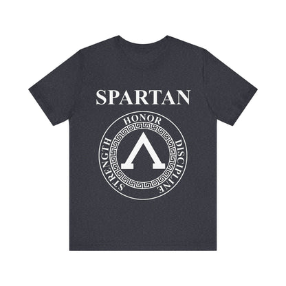 Spartan Warrior Virtues of Sparta Lambda T-shirt
