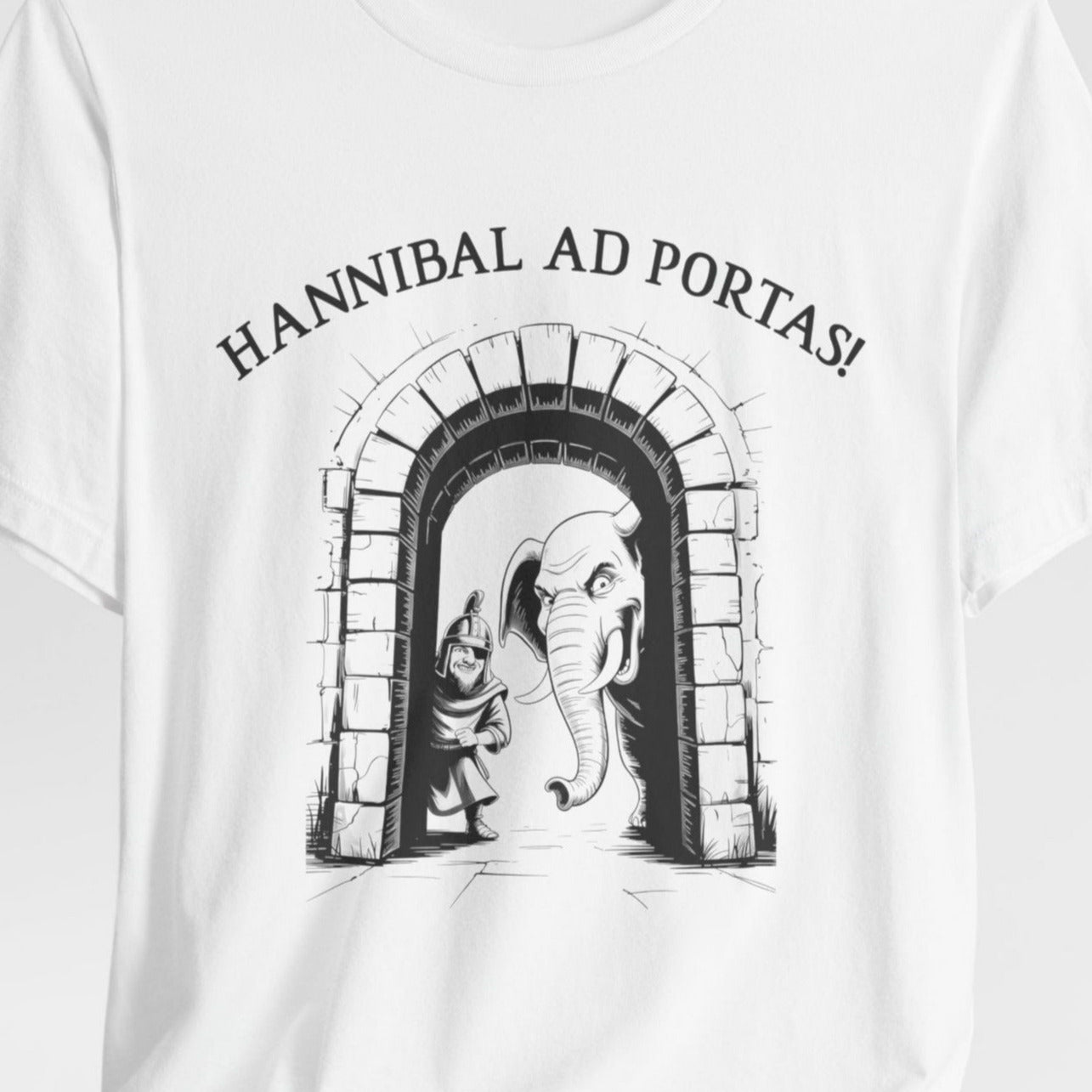 Hannibal Ad Portas! Roman Propaganda Cartoon T-Shirt