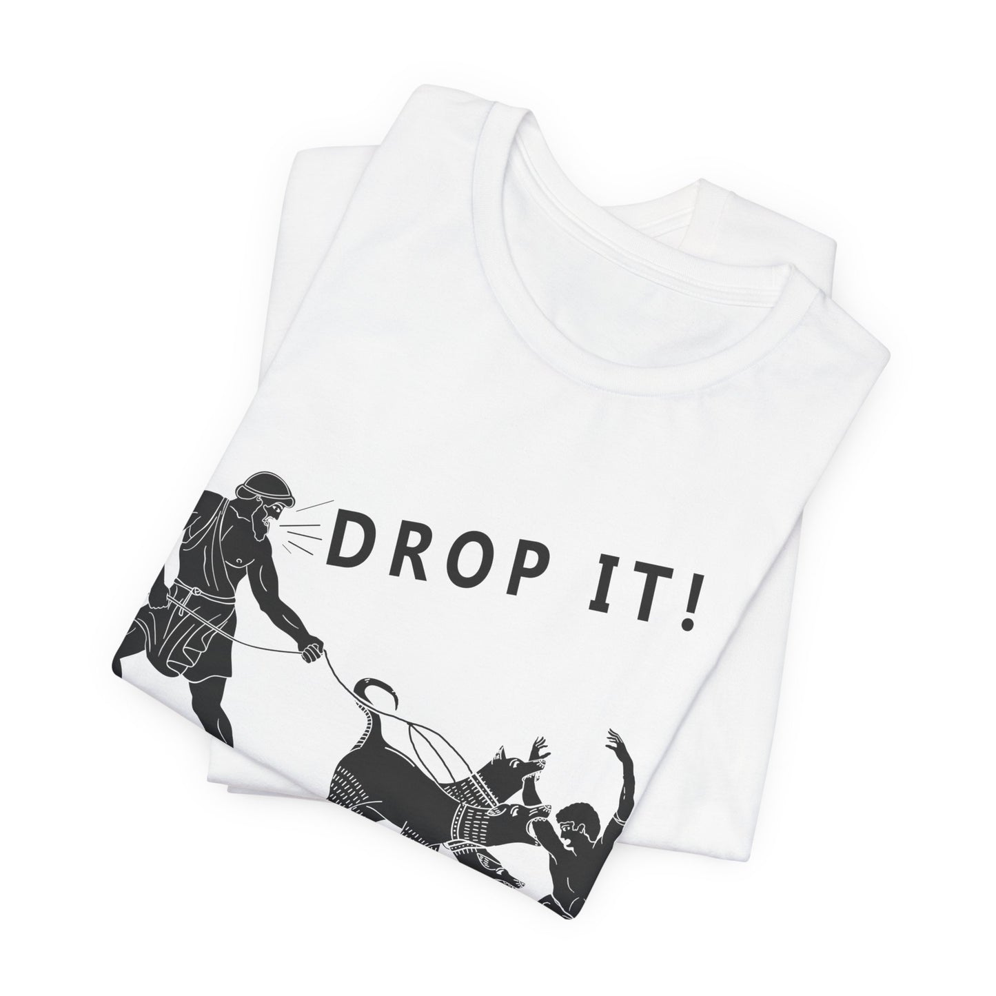 DROP IT! Hades and Cerberus T-Shirt