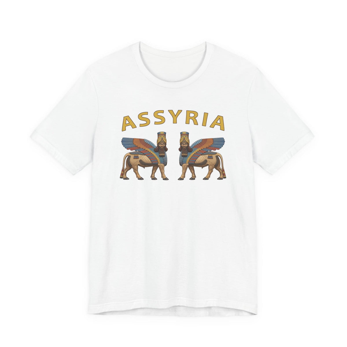White / S Assyria Lemasu T-Shirt