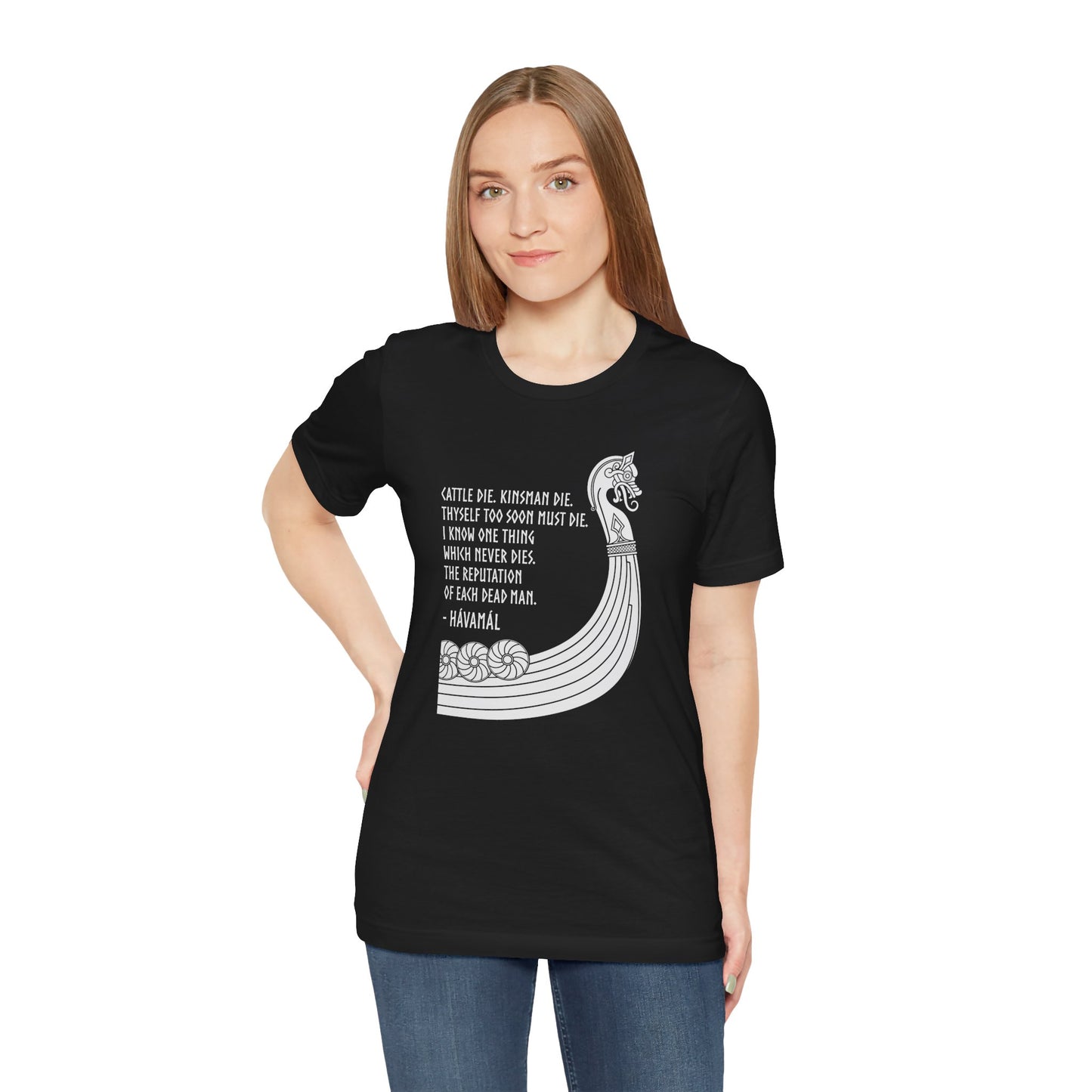 Hávamál Quote Norse Mythology T-Shirt