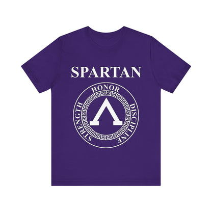 Spartan Warrior Virtues of Sparta Lambda T-shirt