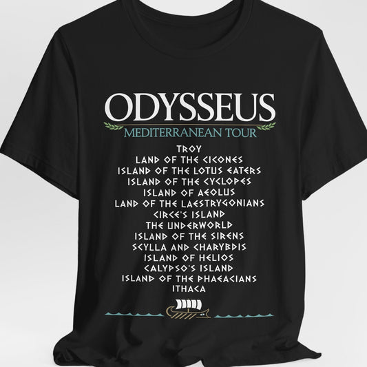 Odysseus Mediterranean Tour - The Odyssey T-Shirt