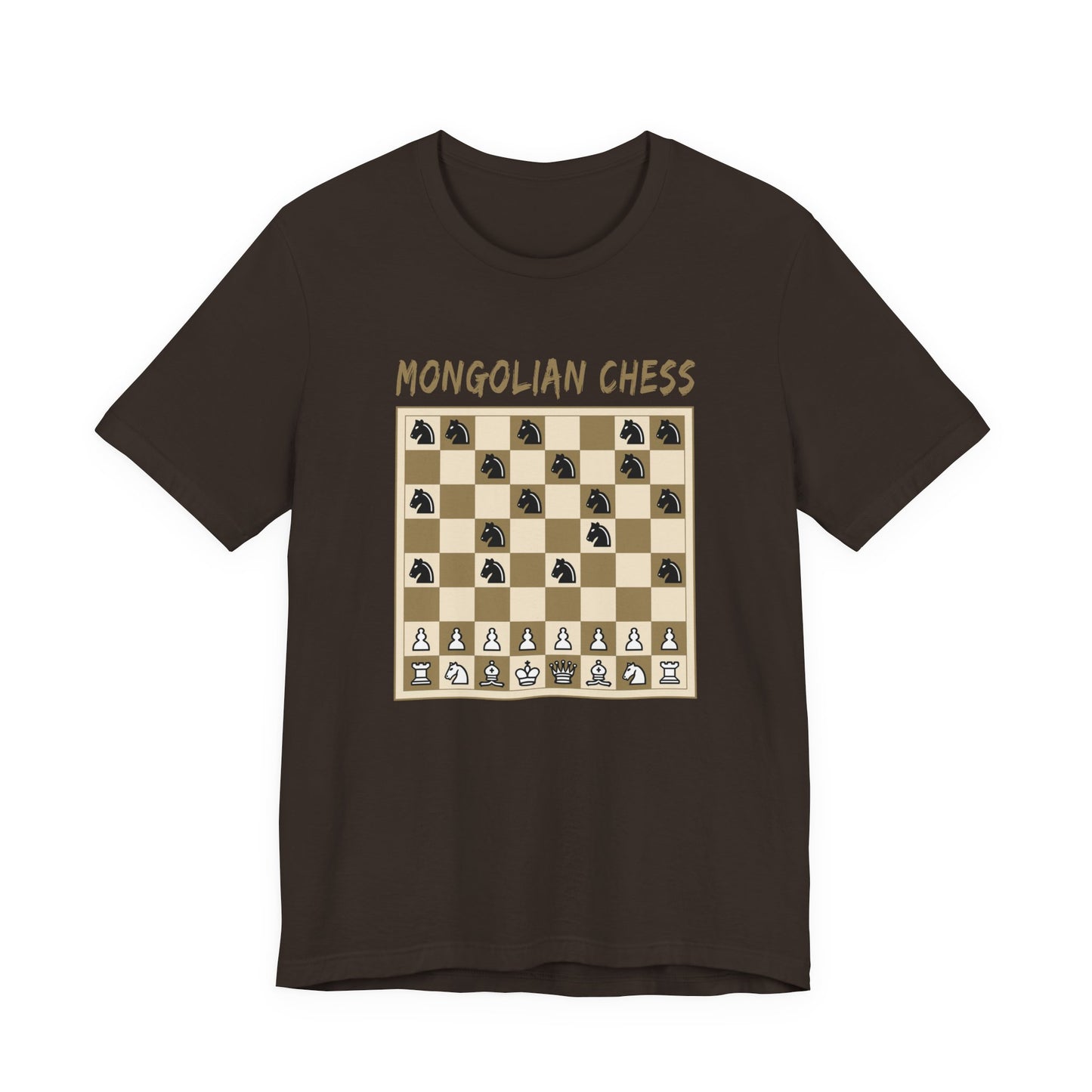 Mongolian Chess - Funny Mongols T-Shirt