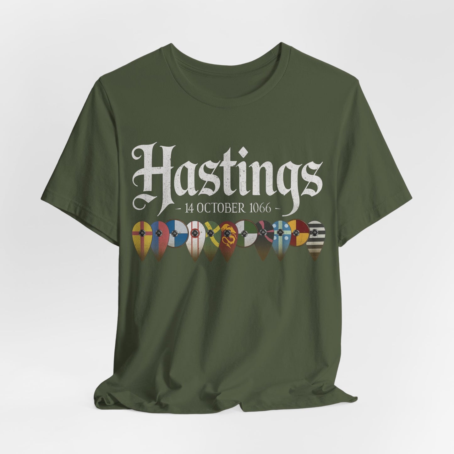 Battle of Hastings 1066 Shield Wall T-Shirt