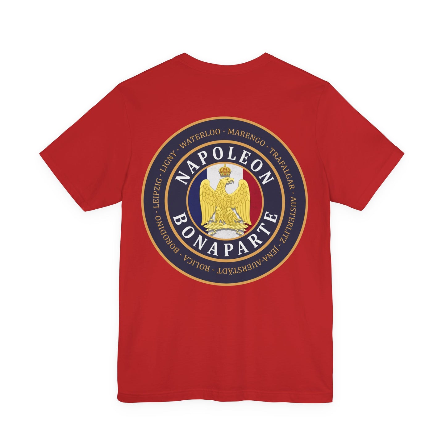 Napoleon Bonaparte Battles - Double Sided T-Shirt
