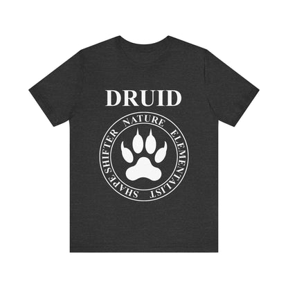 Druid Fantasy RPG Class Shapeshifter Mark of the Wild T-Shirt