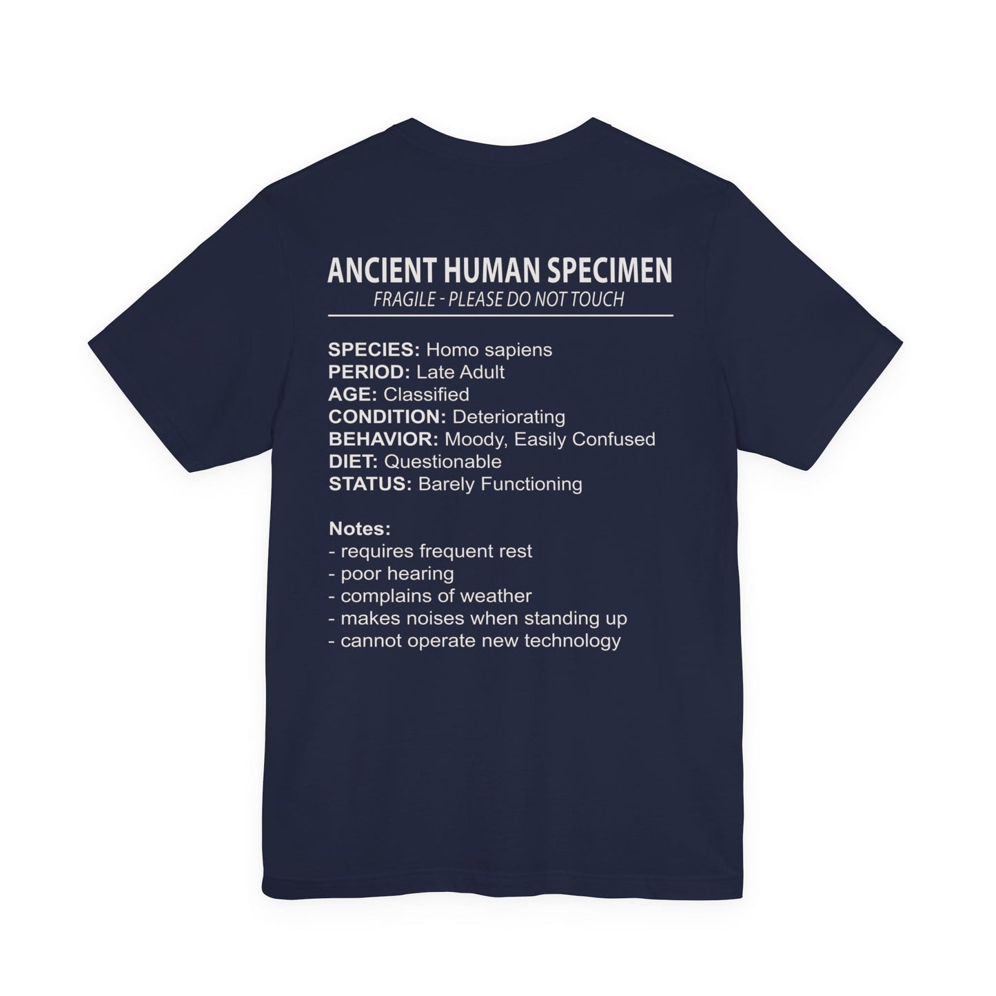 Ancient Human Specimen Double Sided T-Shirt