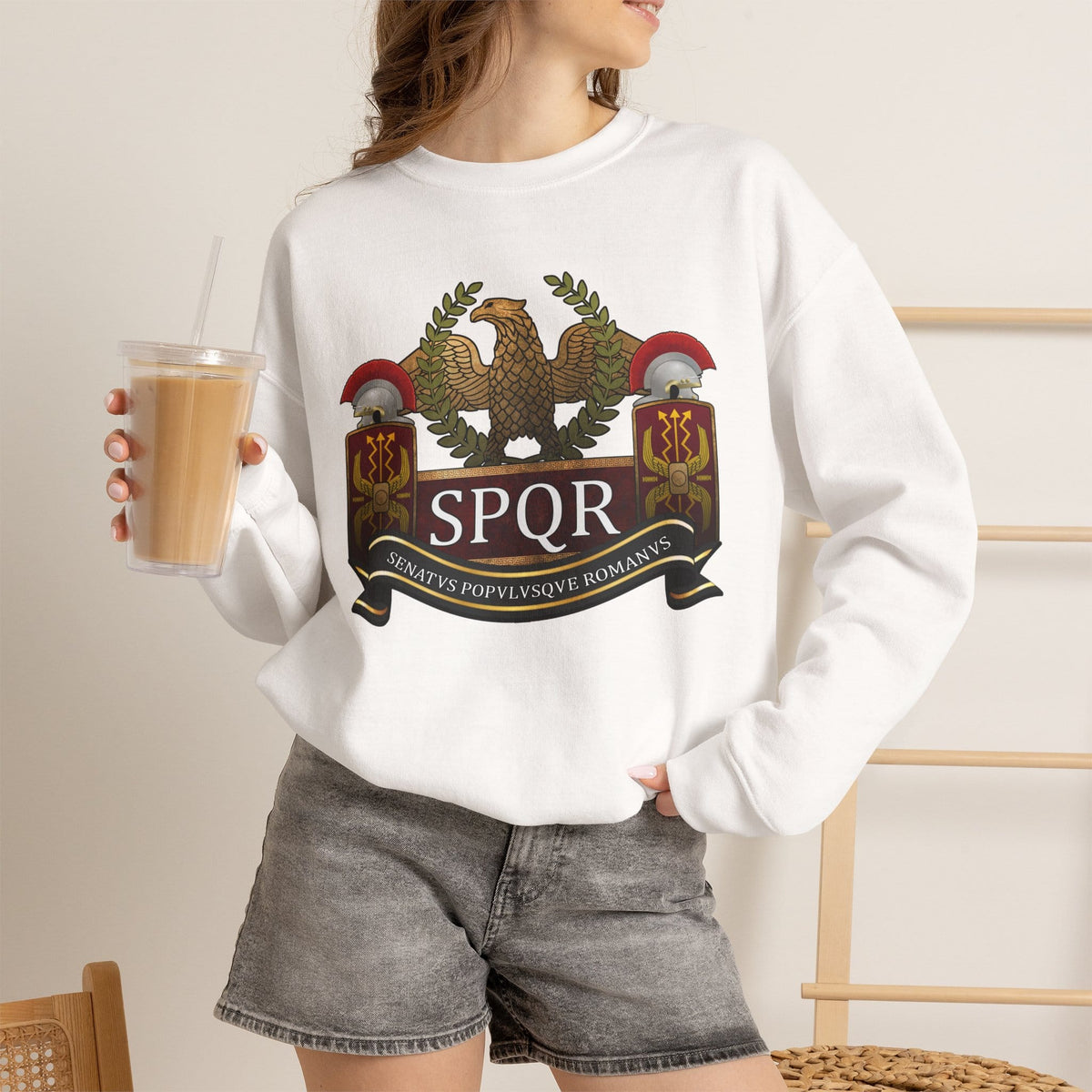 SPQR Roman Army Sweatshirt