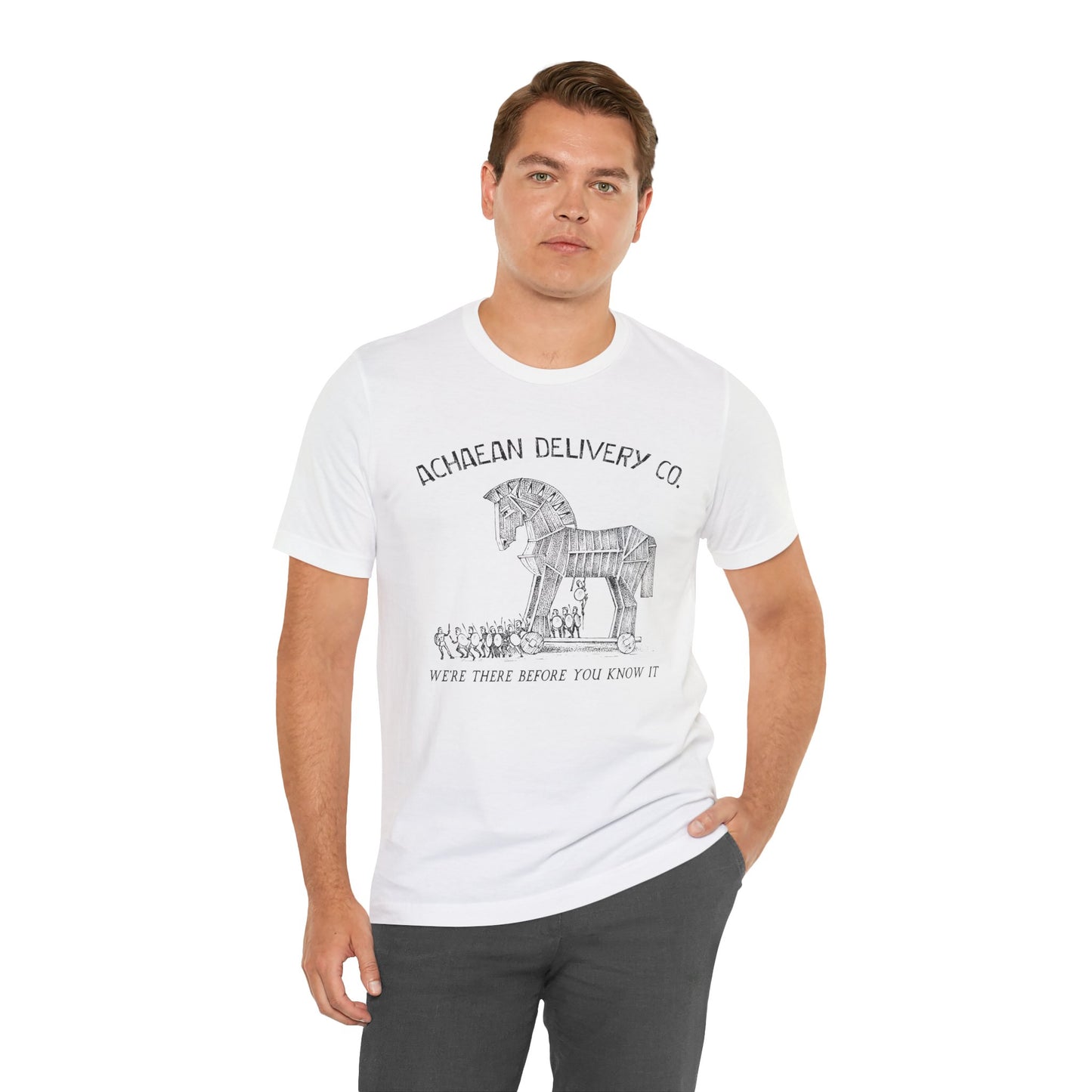 Achaean Delivery Co. Trojan Horse T-Shirt