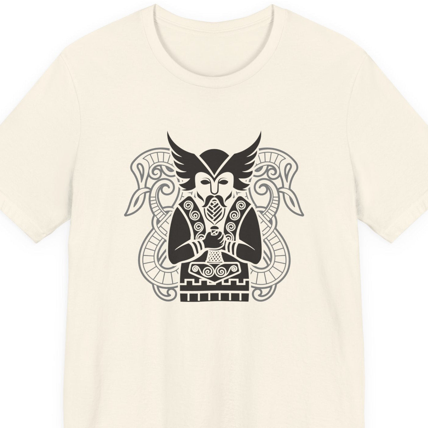 Thor with Mjolnir Norse Mythology T-Shirt