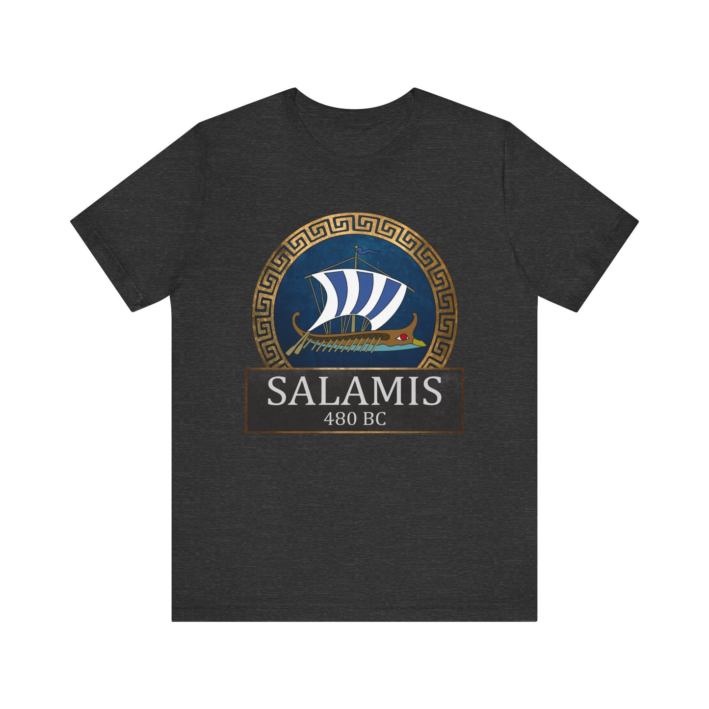 The Battle of Salamis 480 BC - Ancient Greece History T-shirt