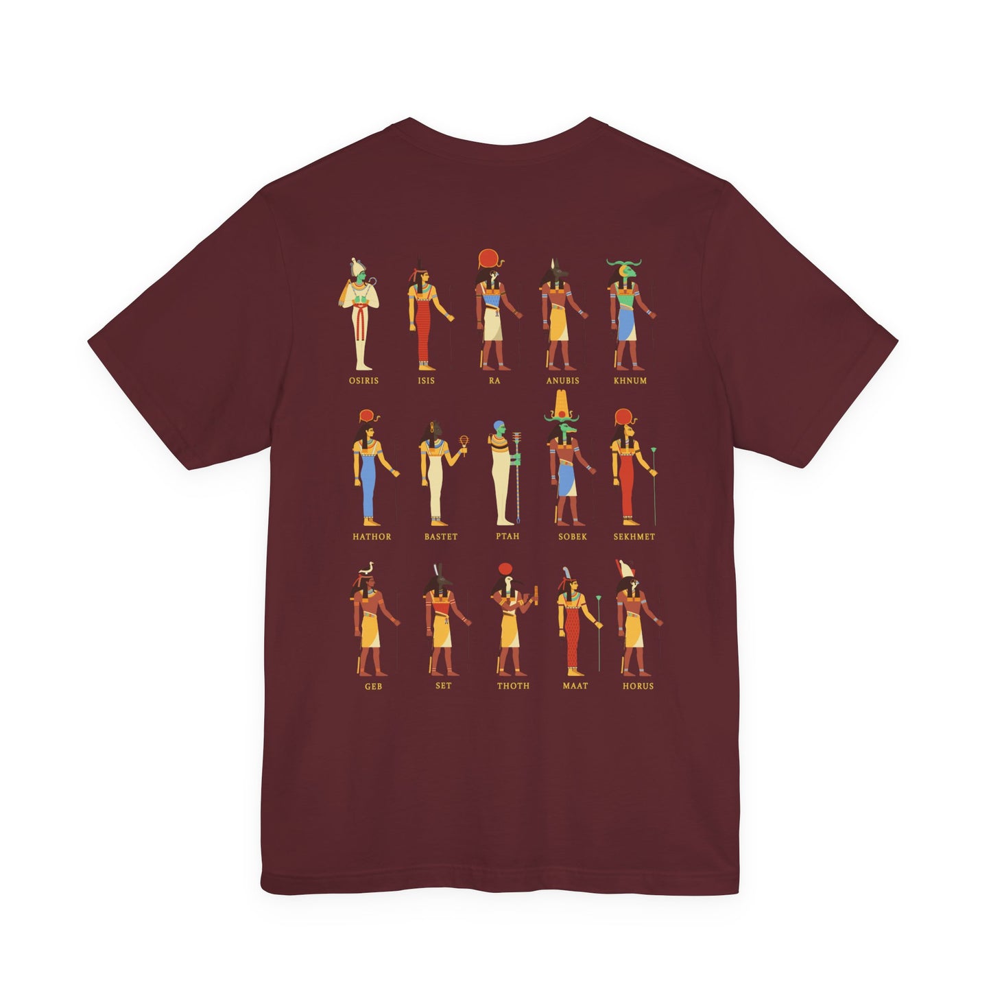 Egyptian Gods Double Sided T-Shirt