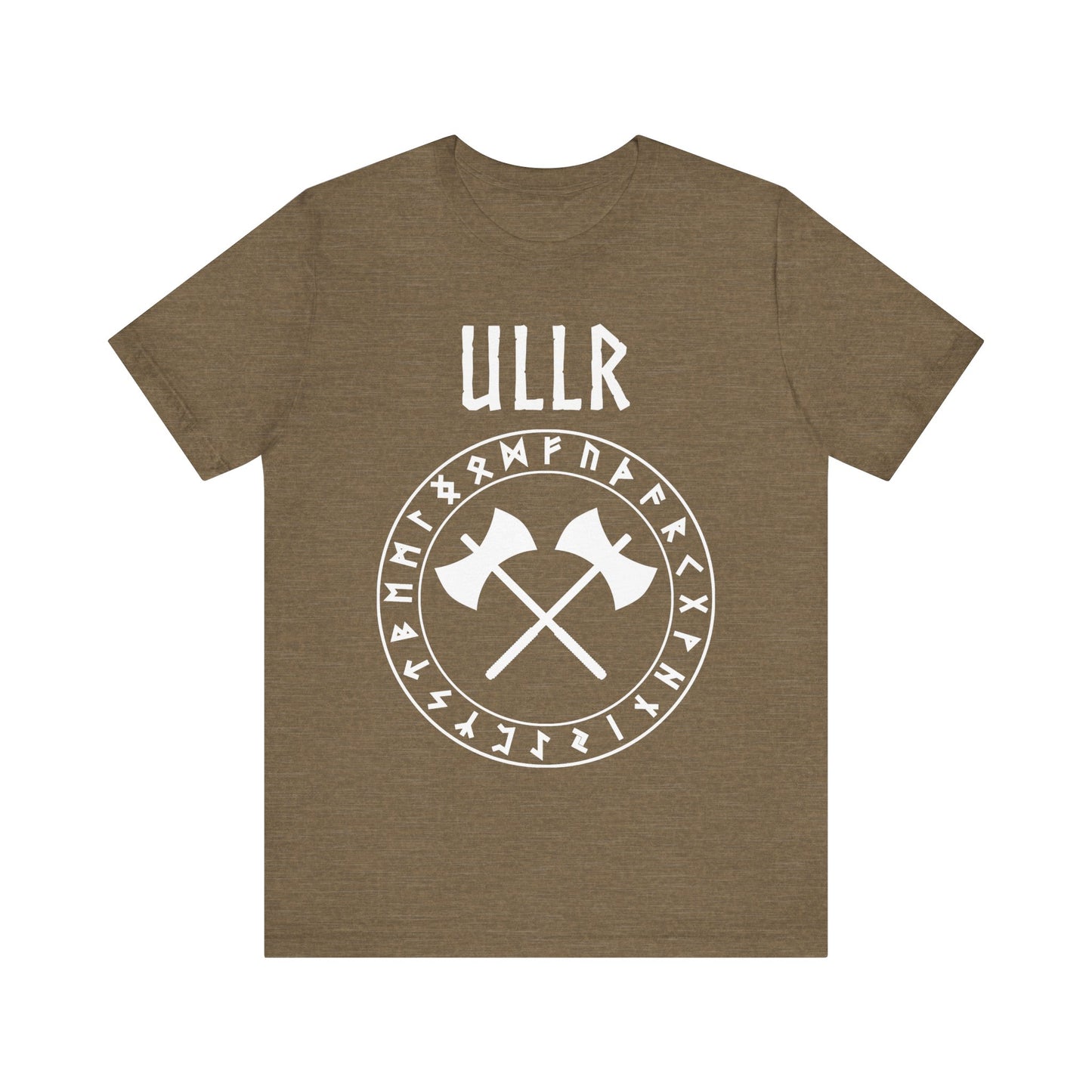 Ullr Norse God with Runes T-shirt
