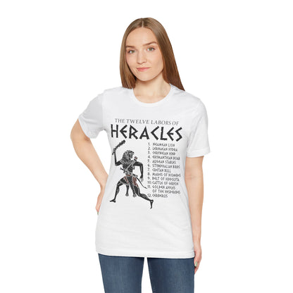 Heracles 12 Labors Greek Mythology T-Shirt