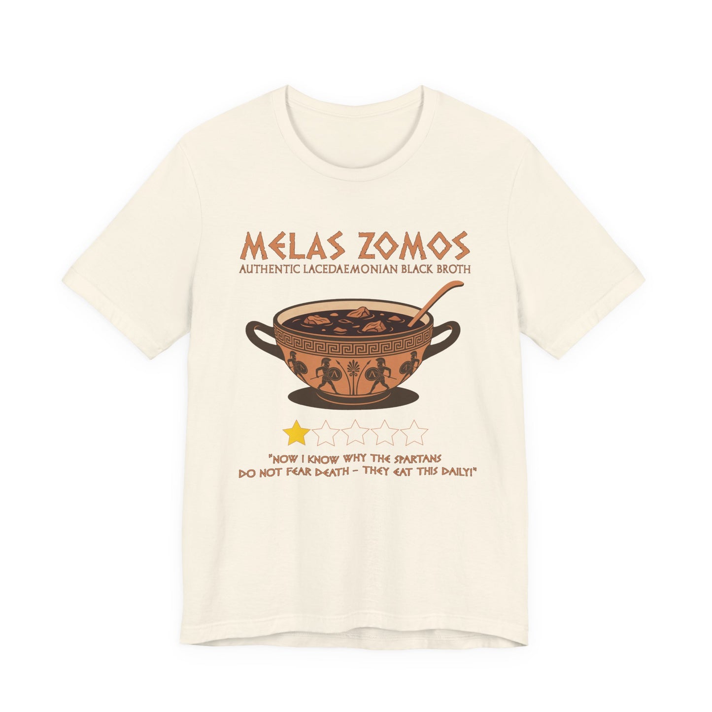 Spartan Melas Zomos 1 Star Review T-Shirt