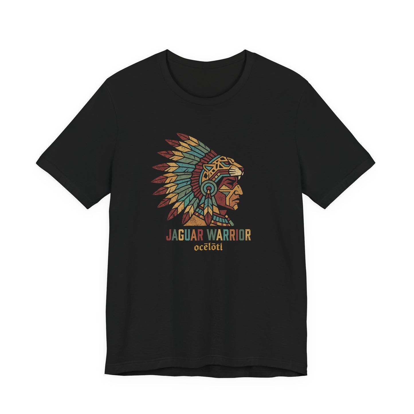 Jaguar Warrior Aztec Ocēlōtl T-Shirt