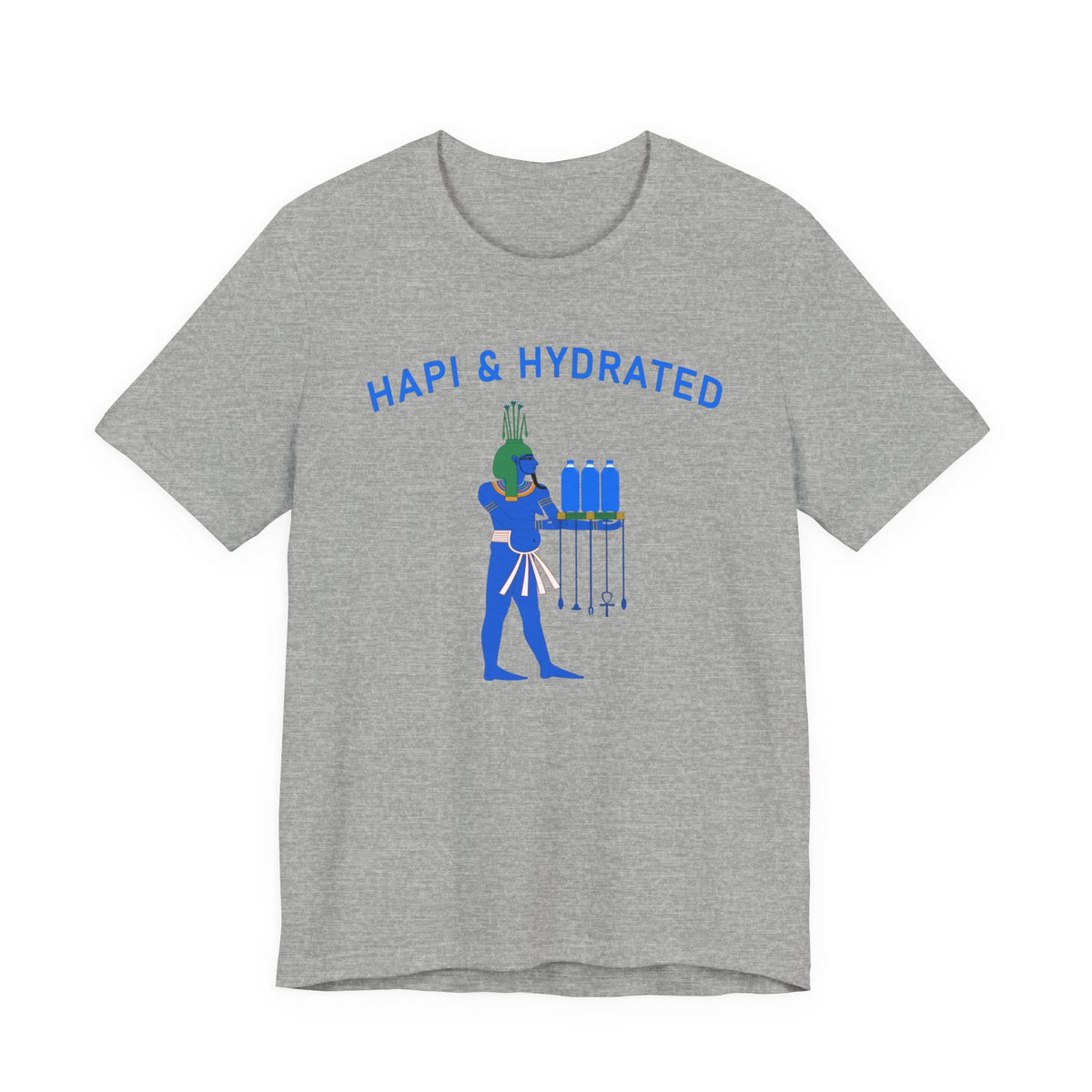 Athletic Heather / S Hapi & Hydrated T-Shirt