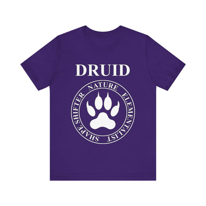 Druid Fantasy RPG Class Shapeshifter Mark of the Wild T-Shirt