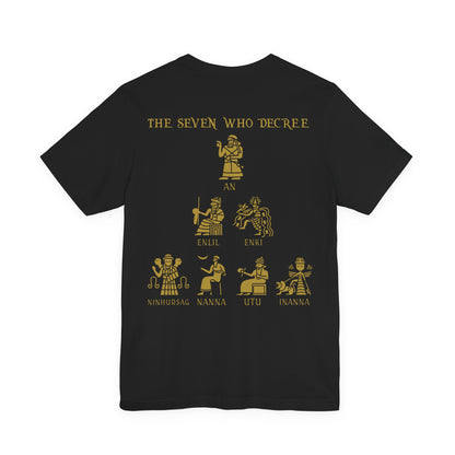 The Seven Who Decree - Mesopotamian Gods T-Shirt
