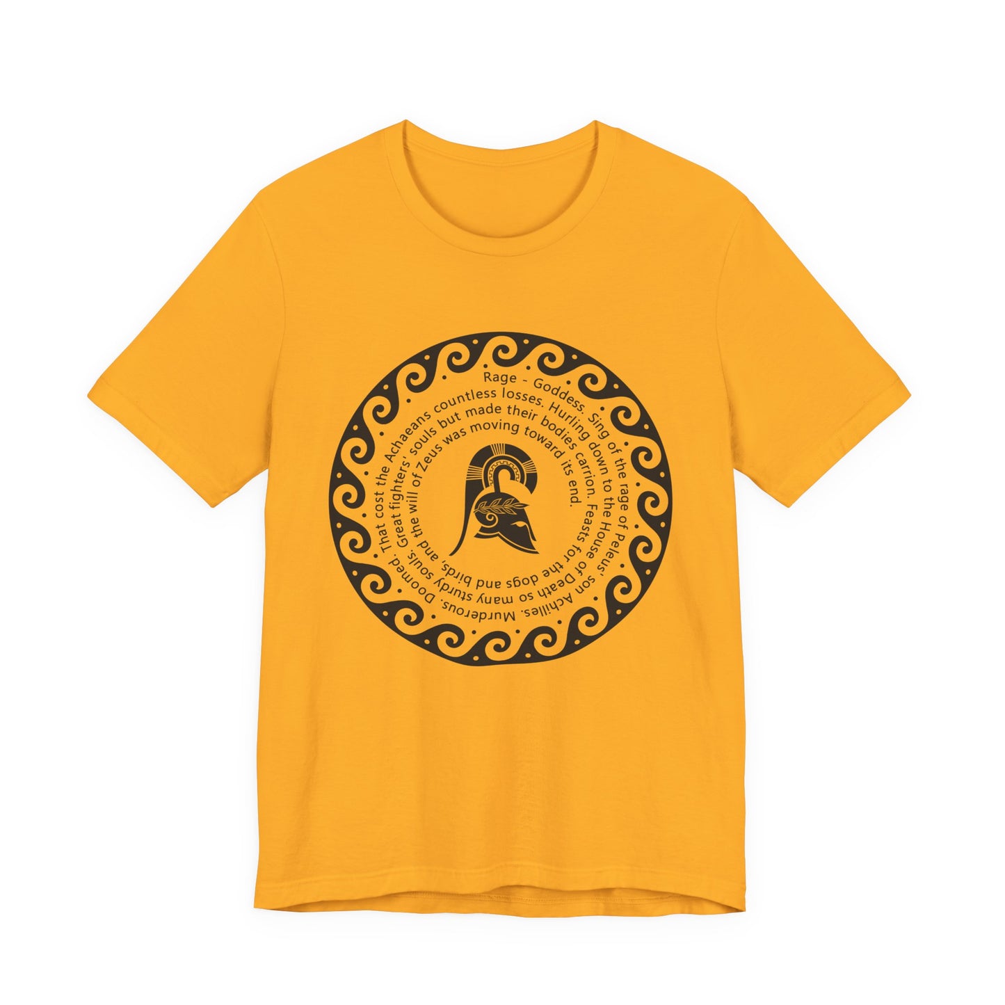 The Iliad Rage of Achilles T-Shirt