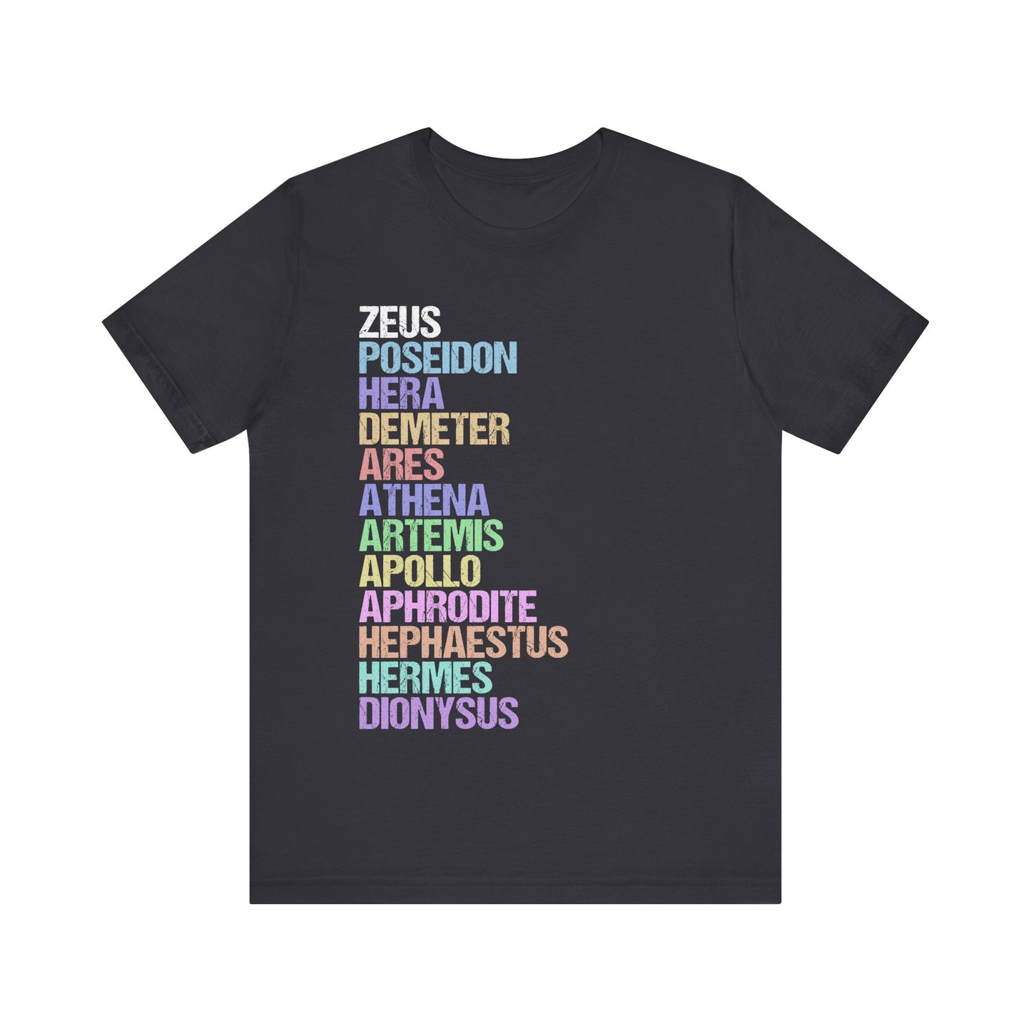 The Twelve Olympians - Greek Gods and Goddesses T-Shirt