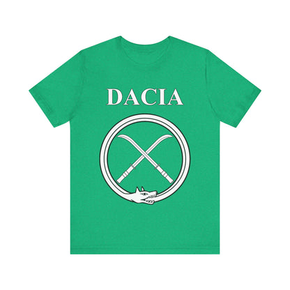 Dacia Ancient Dacian Draco and Falx Symbol T-Shirt