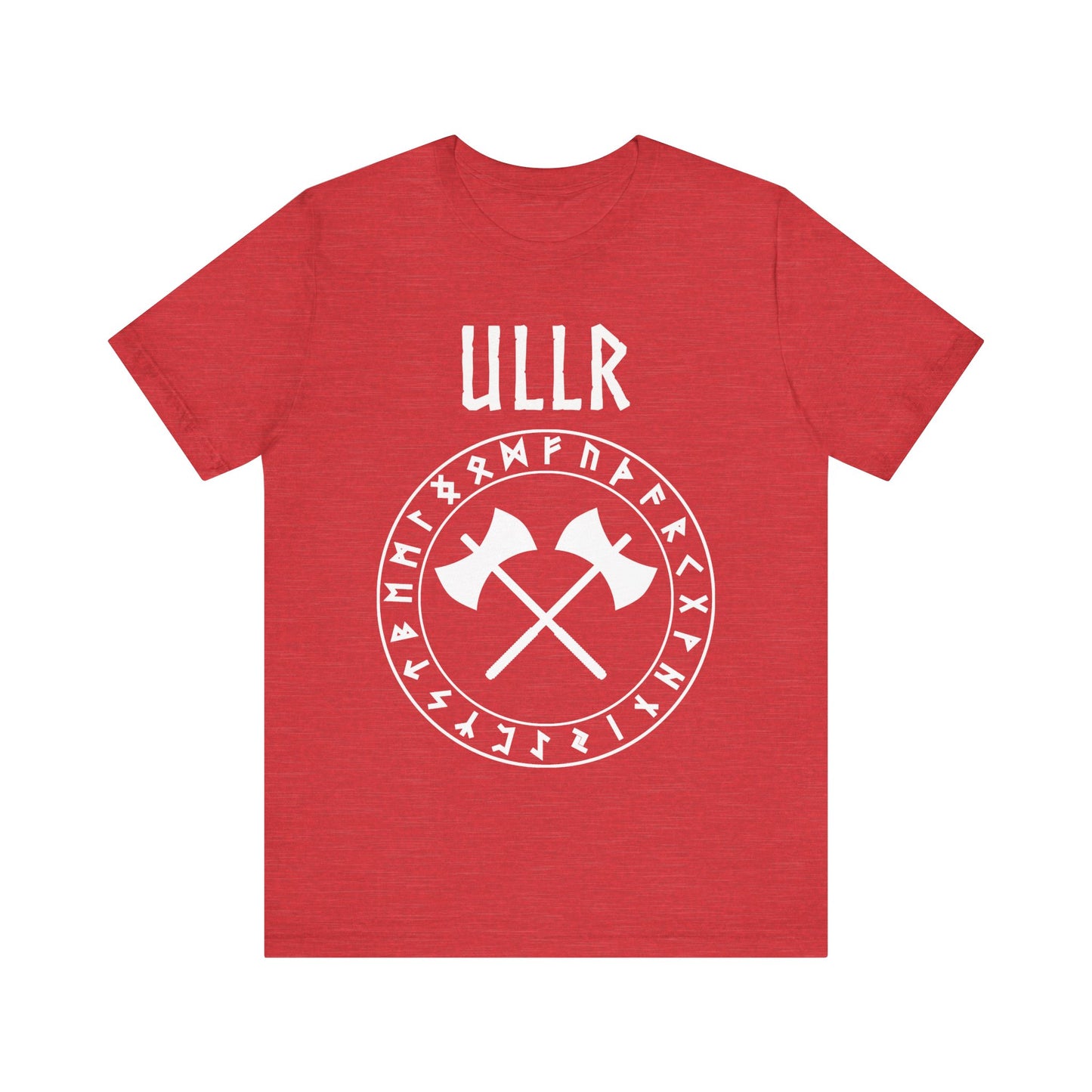 Ullr Norse God with Runes T-shirt