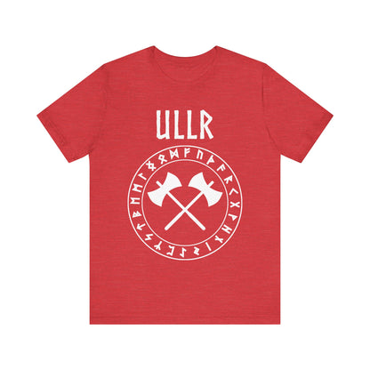 Ullr Norse God with Runes T-shirt